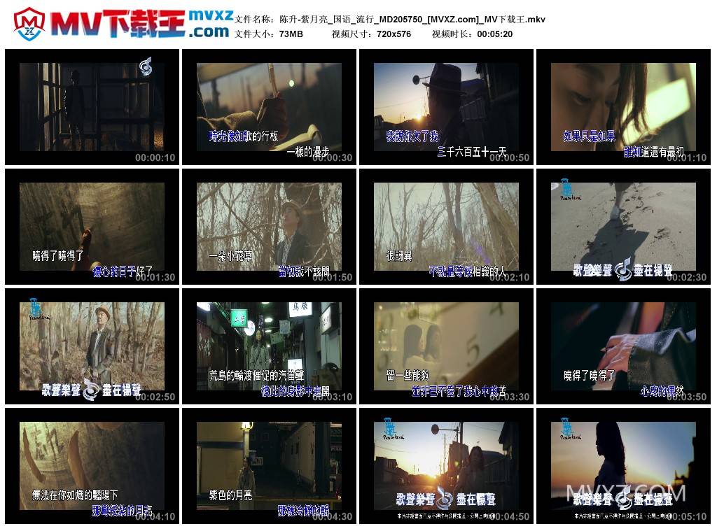 陈升-紫月亮_国语_流行_MD205750